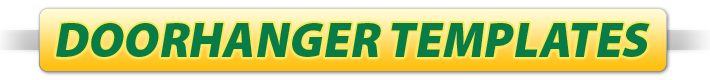 Lawn Doorhanger Templates